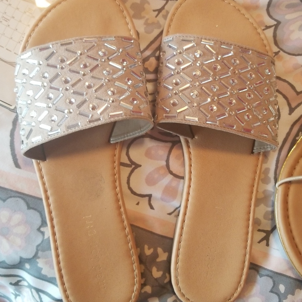 Cute tan sandals